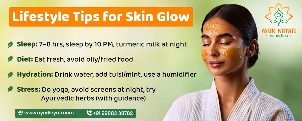 Lifestyle tips for skin glow